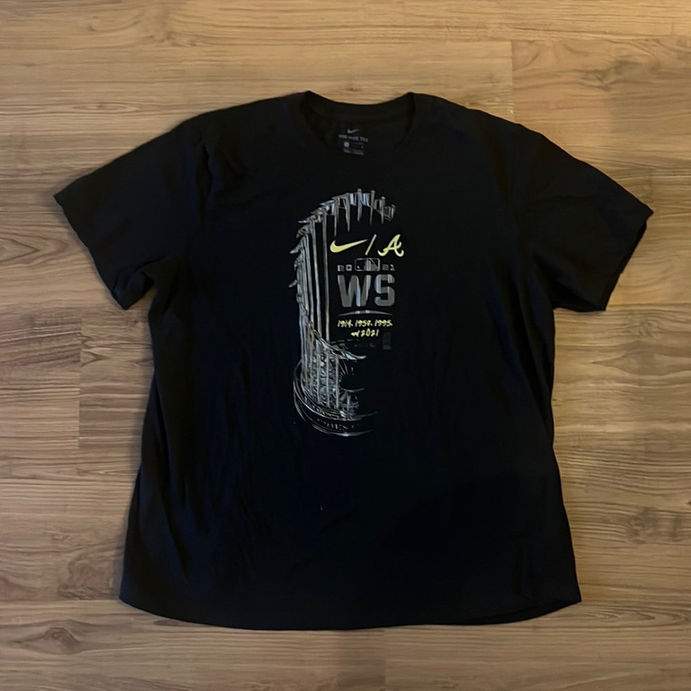 Atlanta Braves 2021 World Series Champions Nike T-Shirt